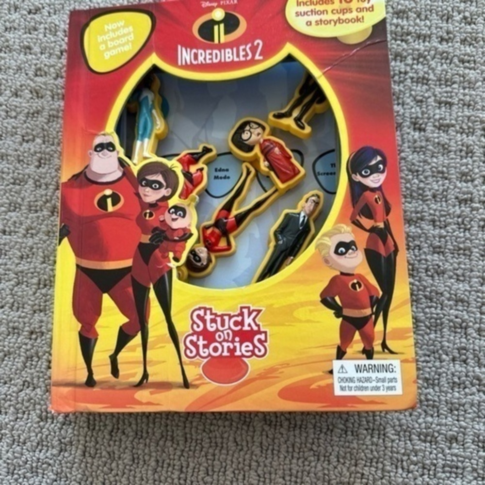Disney Pixar Incredibles 2 Stuck on Stories